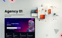 Agency01 theme preview