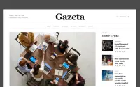 Gazeta theme preview