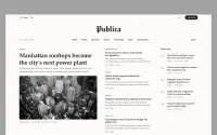Publica theme preview