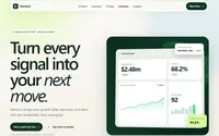 Venturio — SaaS & Startup Landing Page theme preview