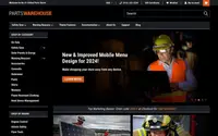 PartsWarehouse Dark theme preview