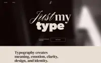 Just My Type theme preview