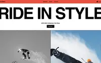 Snowboard Shop (Edgy) theme preview
