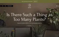 Plant Store (Green) theme preview