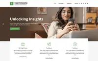 Clean Enterprise theme preview
