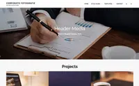 Corporate Fotografie theme preview