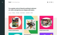 Eksell theme preview