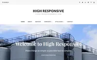 High Responsive theme preview