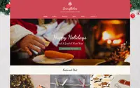 Snowflakes theme preview