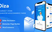 Diza theme preview