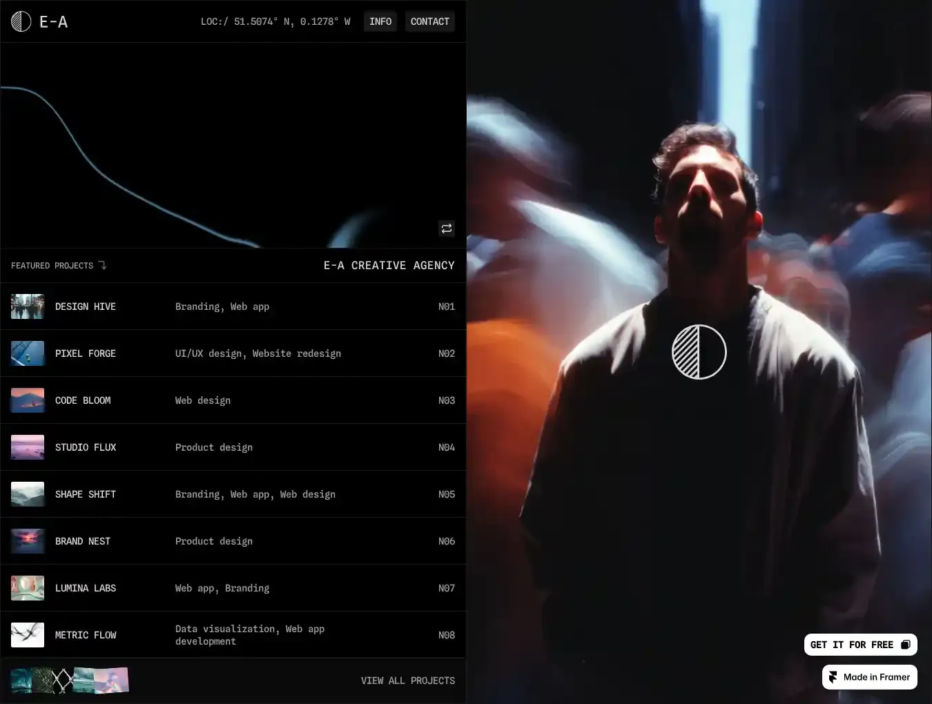 Elixr home page on desktop
