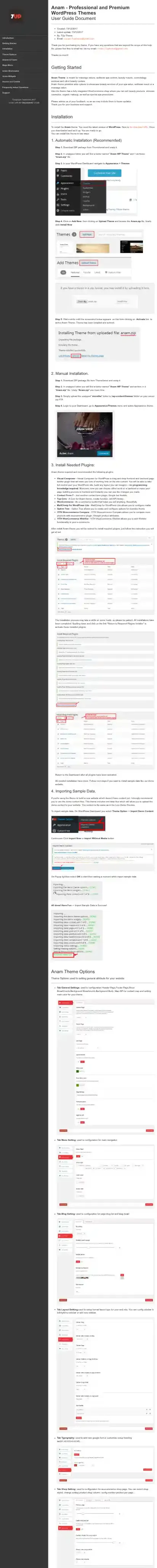Spa home page on mobile